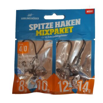 Lieblingsköder Spitze Haken Mixpaket Jigköpfe...