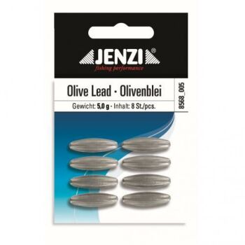 Jenzi Olivenblei - 5,0 g 8 Stück