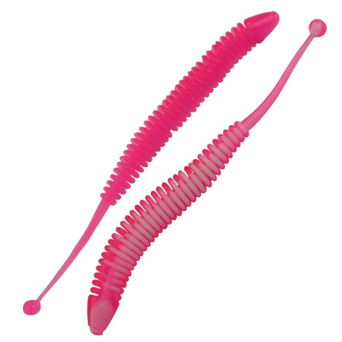 FTM Omura Baits Snake Knoblauch 8,5cm Pink Weiß 10 Stück