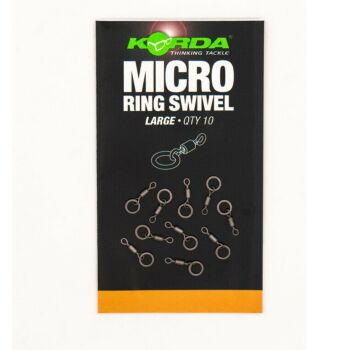 Korda Micro Ring Swivel 10 Stück - Gr. M