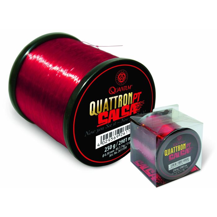 Quantum Quattron Salsa rot 2901 m 0,30 mm 7,7 kg