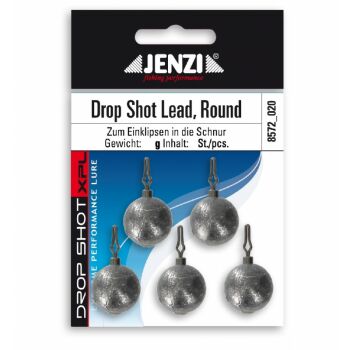 Jenzi Drop-Shot-Blei Ball - 8 g 8 Stück