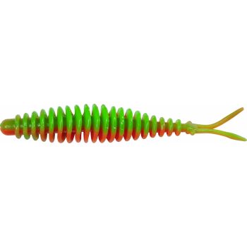 Magic Trout T-Worm V-Tail Käse 6,5 cm - Neon...