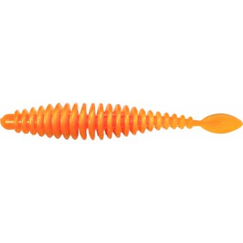Magic Trout T-Worm P-Tail Käse 6,5 cm - Neon Orange
