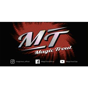 Magic Trout Aufkleber Logo 7,2 cm 14,8 cm