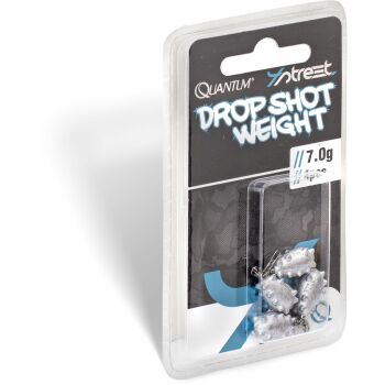 Quantum 4street Drop Shot Weight matt schwarz - 10,0 g 3 Stück