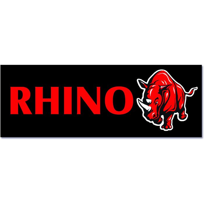 Rhino Aufkleber 20cm 7cm