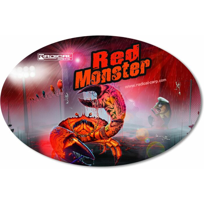 Radical Aufkleber Red Monster 14,5 cm x 9,5 cm