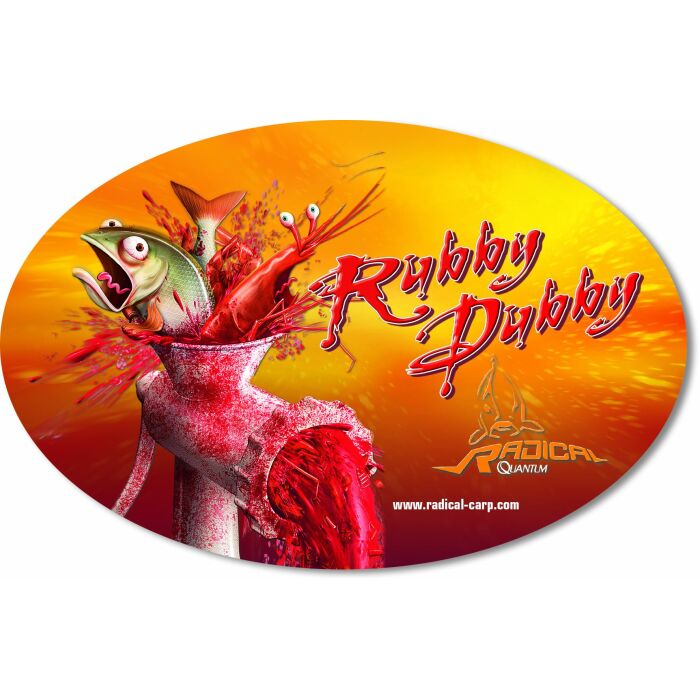 Radical Aufkleber Rubby Dubby 14,5 cm x 9,5 cm