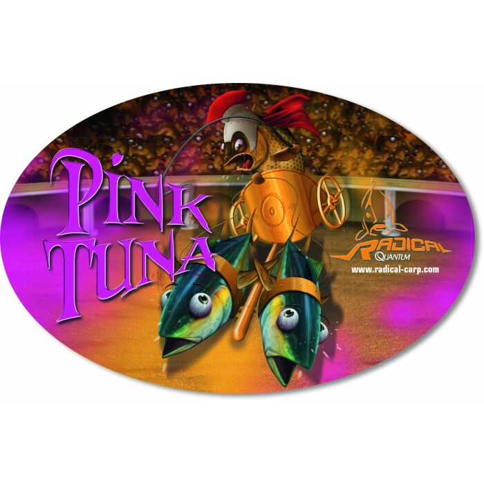 Radical Aufkleber Pink Tuna 14,5cm 9,5cm