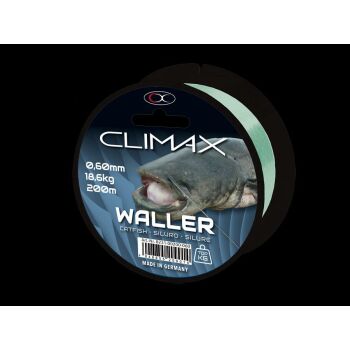 Climax Monofile Zielfischschnur Waller 200 m 0,60 mm 18,6 kg