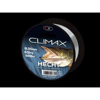 Climax Monofile Zielfischschnur Hecht 300 m 0,35 mm 8,5 kg