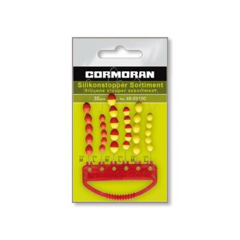 Cormoran Silikonstopper Sortiment Rot / Gelb