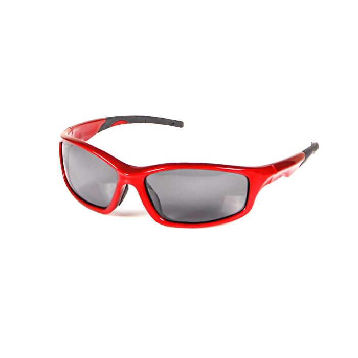 DAM Effzett Polarisationsbrille "Schwarz und Rot"