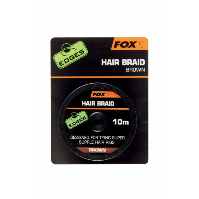 Fox Edges Hair Braid - Brown