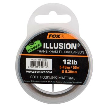 Fox Edges Illusion Soft Hooklink 0,30 mm 5,45 kg 50 m