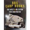 Mustad Karpfenhaken BBS Carp Hooks Curved Shank Elite Gr.8