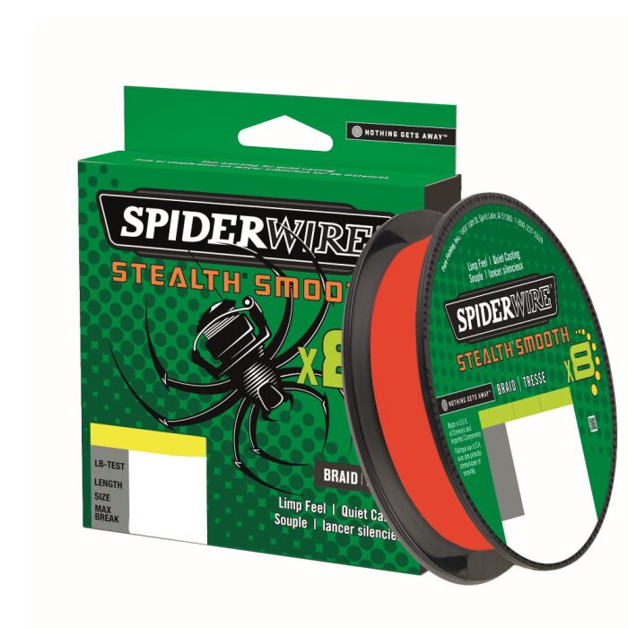 Spiderwire Stealth Smooth X8 Code Red 150 m - 0,07 mm
