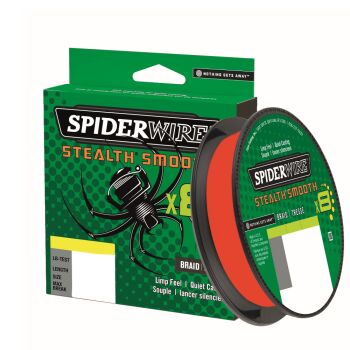 Spiderwire Stealth Smooth X8 Code Red 150 m - 0,09 mm