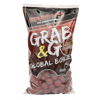 Starbaits Grab & Go Global Boilie 20 mm 1 kg - Spice
