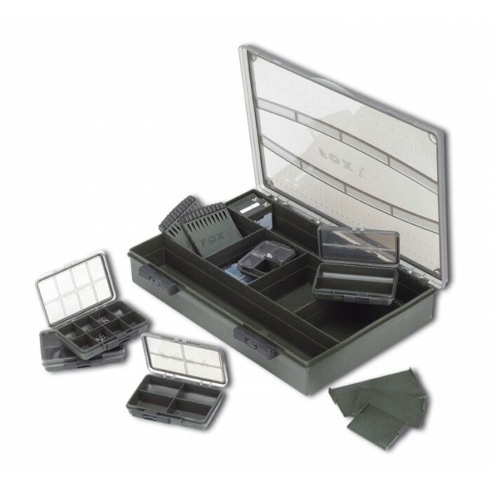 Fox F-Box Deluxe Set - Large Single Sided Tacklebox
