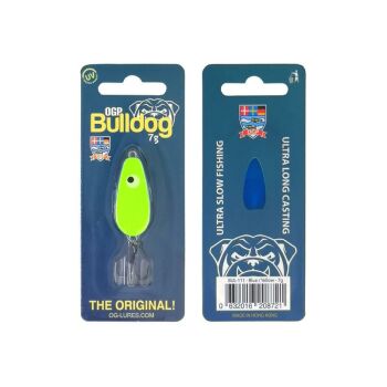 OGP Bulldog Forellenblinker - 7 g Blue Yellow
