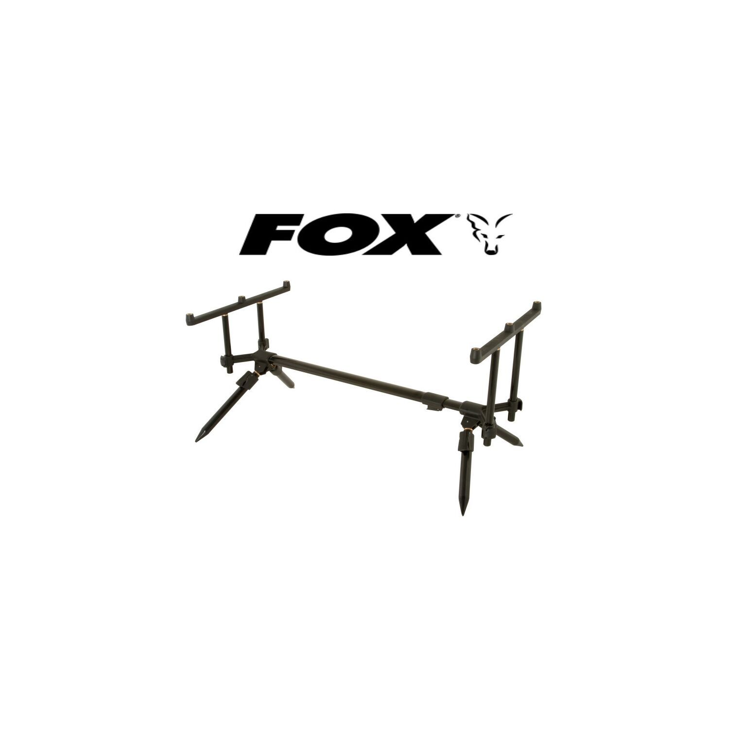 Fox Stalker Pod Plus 2er/3er Buzzer Bars Rod pod Rutenauflage Rutenhalter 