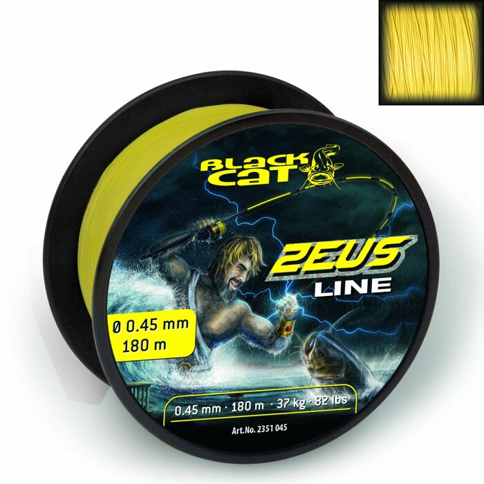 Black Cat Zeus Line Gelb