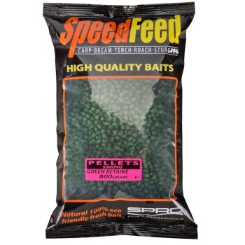 Spro Speedfeed Pellets Green Betaine 800 g
