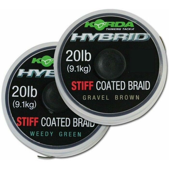Korda Hybrid Stiff - Weed Green - 15 m 20 lb