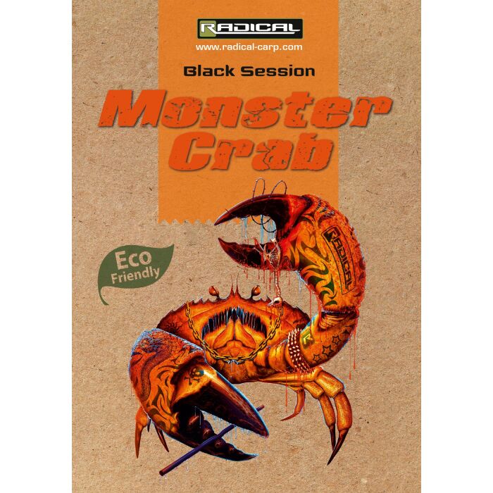 Radical Monster Crab Aufkleber