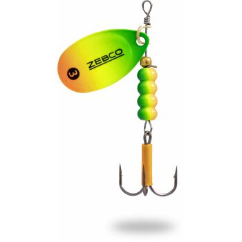 Zebco Trophy Z-Blade No. 3 - 7 g silber/firetiger