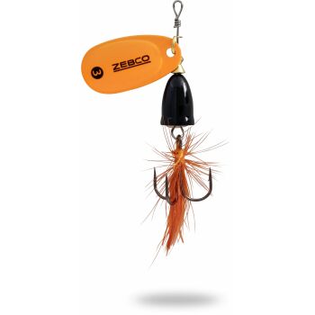 Zebco Trophy Z-Vibe & Fly No. 3 - 8 g black body/silver orange/orange fly