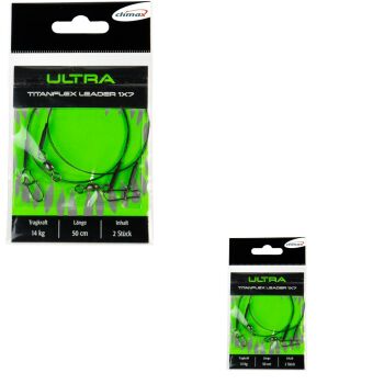 Climax Ultra Light Titanflex 1x7 Vorf&auml;cher 50 cm 4 kg 2 St&uuml;ck