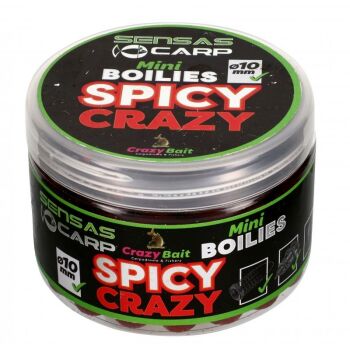 Sensas Carp Mini Boilies 10 mm - Spicy Crazy