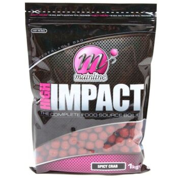 Mainline High Impact Boilies 15 mm 1 kg - Spicy Crab