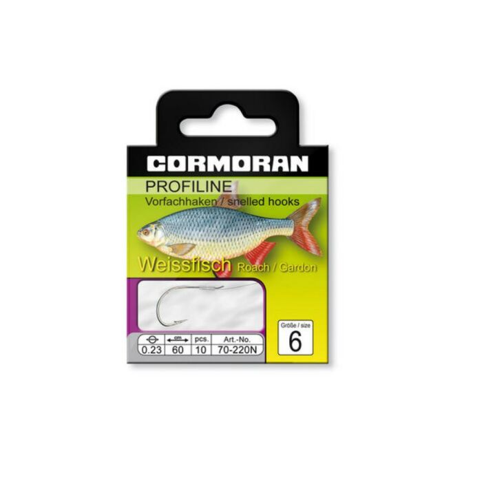 Cormoran Profiline Weißfischhaken 60cm Gr.18 10 Stück